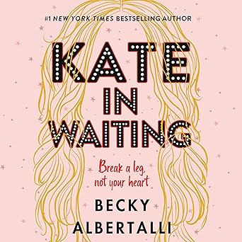 Book cover of 'Kate in Waiting' by Becky Albertalli with decorative text and design. Bookish Wonderland provides a convenient way for readers across Bangladesh to find reader-friendly printed books with customer-friendly ordering and delivery and comfortable cream paper and clear printing.