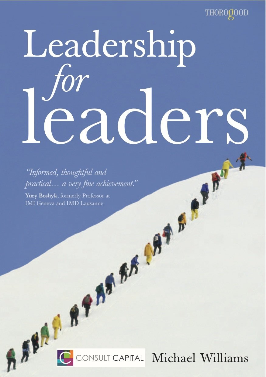 Book cover of 'Leadership for Leaders' with people walking uphill on a blue and white background. Bookish Wonderland serves readers across Bangladesh with books for everyday reading, making it simple to purchase online through delivery inside and outside Dhaka and high-quality stitched and glue binding.