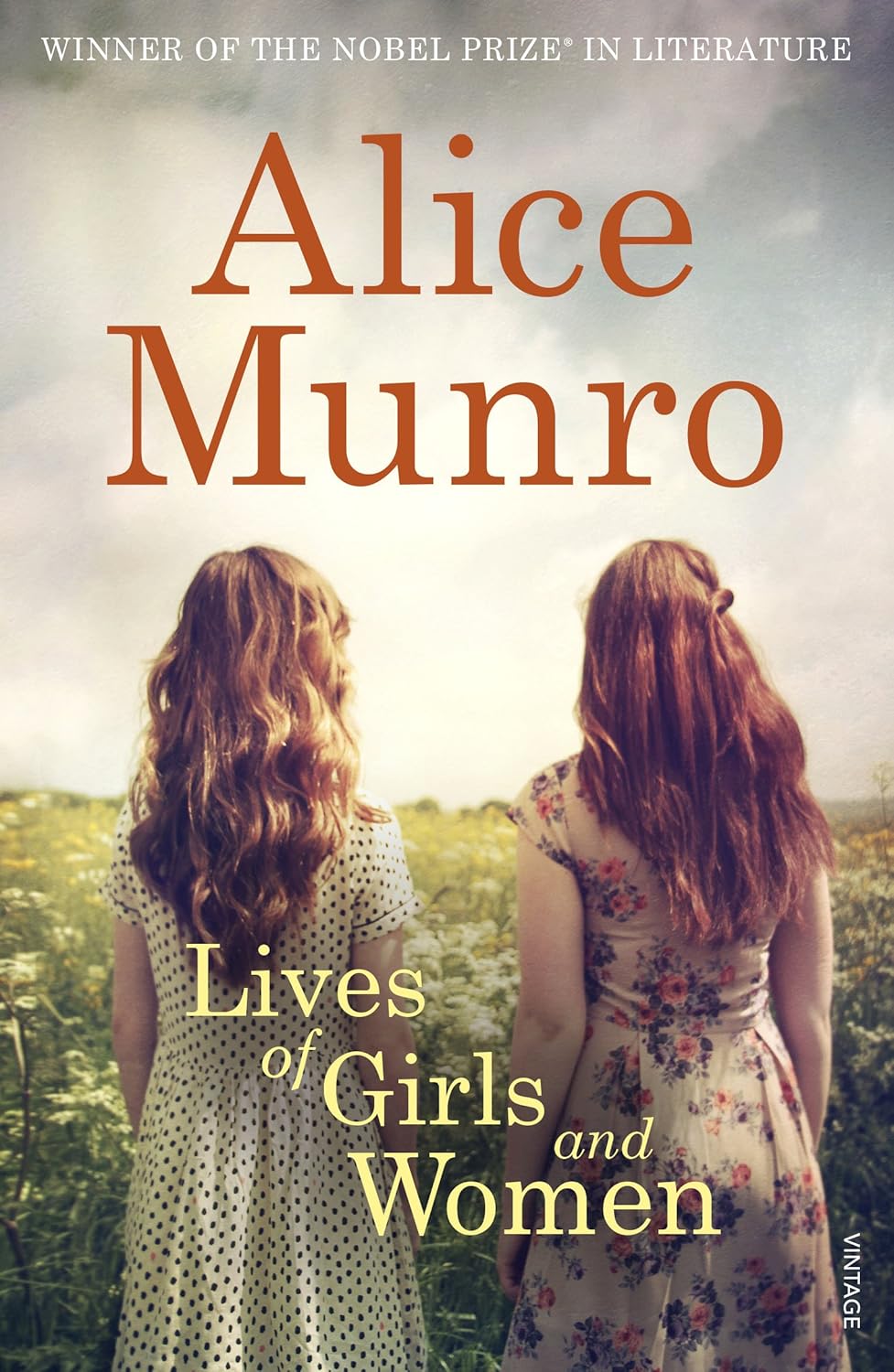Book cover of 'Lives of Girls and Women' by Alice Munro with two women in a field. Book buyers across Bangladesh can choose quality English books from Bookish Wonderland, combining customer-friendly ordering and delivery with comfortable cream paper and clear printing.