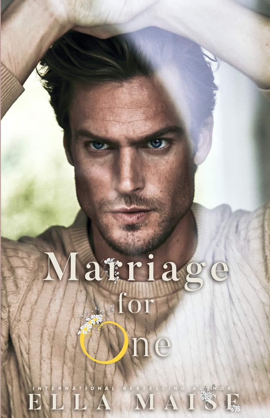 Book cover of 'Marriage for One' by Ella Maise featuring a man with a blurred background. Book buyers across Bangladesh can purchase books for everyday reading from Bookish Wonderland, combining urgent delivery options in Dhaka with durable stitched-and-glue binding.