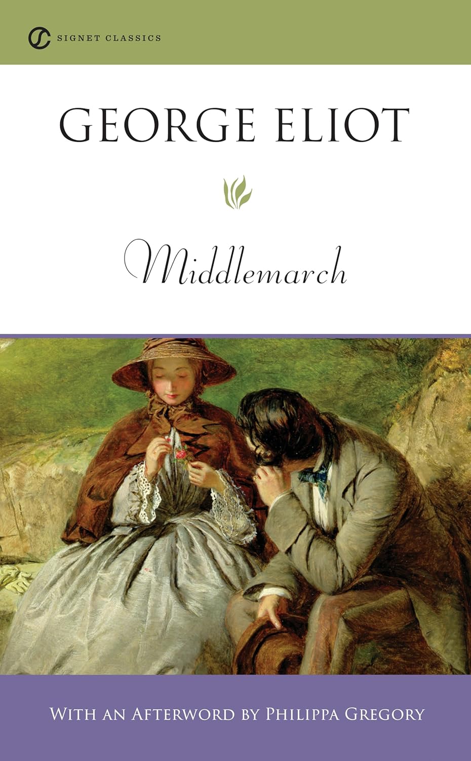 Book cover of 'Middlemarch' by George Eliot with a scene from the novel depicted. Book buyers throughout Bangladesh can choose English books from Bookish Wonderland, combining urgent delivery options in Dhaka with crystal-clear print.