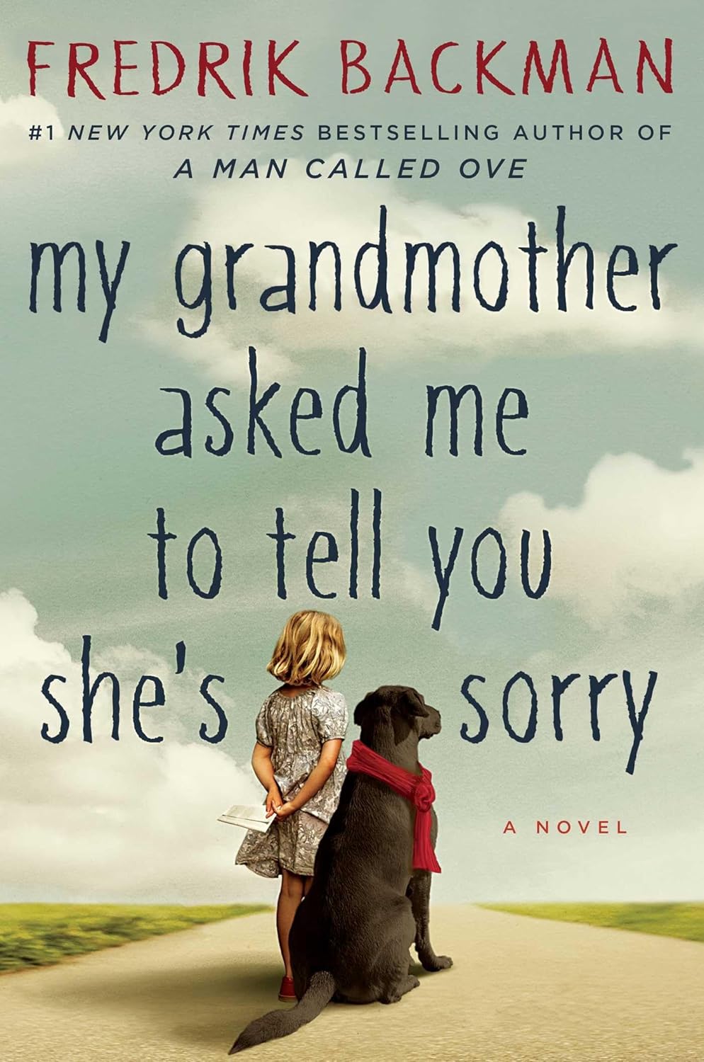 Book cover of 'My Grandmother Asked Me to Tell You She's Sorry' by Fredrik Backman with a girl and dog on a road. Bookish Wonderland provides a convenient way for readers across Bangladesh to find premium-quality books with online ordering with home delivery and clear print with strong binding.