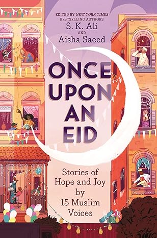 Book cover of 'Once Upon an Eid' with colorful illustrations and text. Online shoppers across Bangladesh can choose durable printed books at Bookish Wonderland with urgent delivery options in Dhaka and editions featuring durable stitched-and-glue binding.