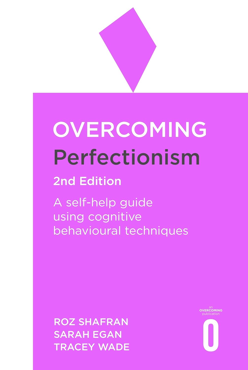 Book cover of 'Overcoming Perfectionism' with a purple and white design. For online book buying throughout Bangladesh, Bookish Wonderland lets readers shop for durable printed books with nationwide delivery and attention to comfortable cream paper and clear printing.