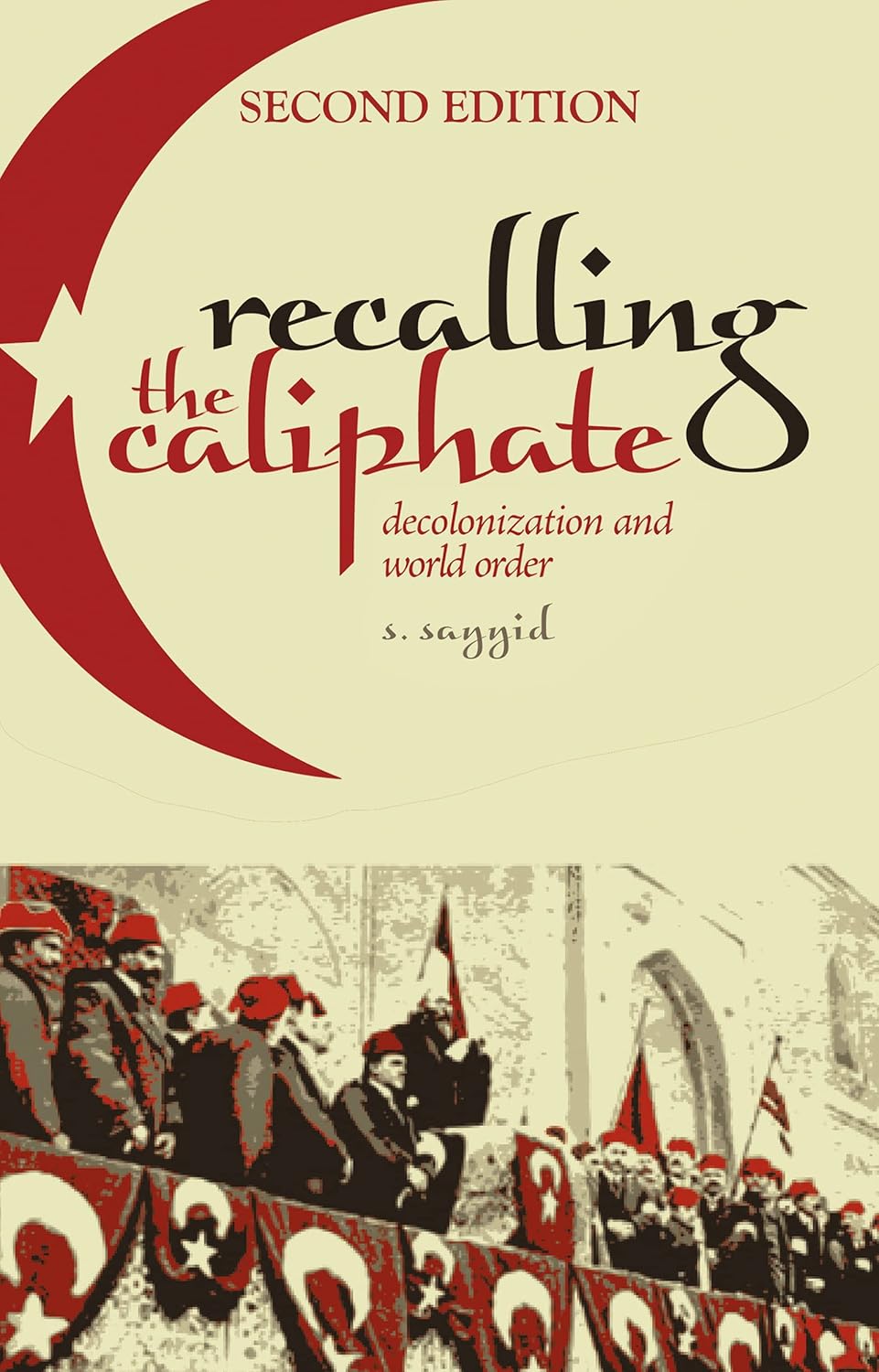 Book cover of 'Recalling the Caliphate' with a historical photograph and flag design. Customers seeking premium-quality books throughout Bangladesh can buy them through Bookish Wonderland, supported by convenient delivery across Bangladesh and premium eye-soothing cream paper.