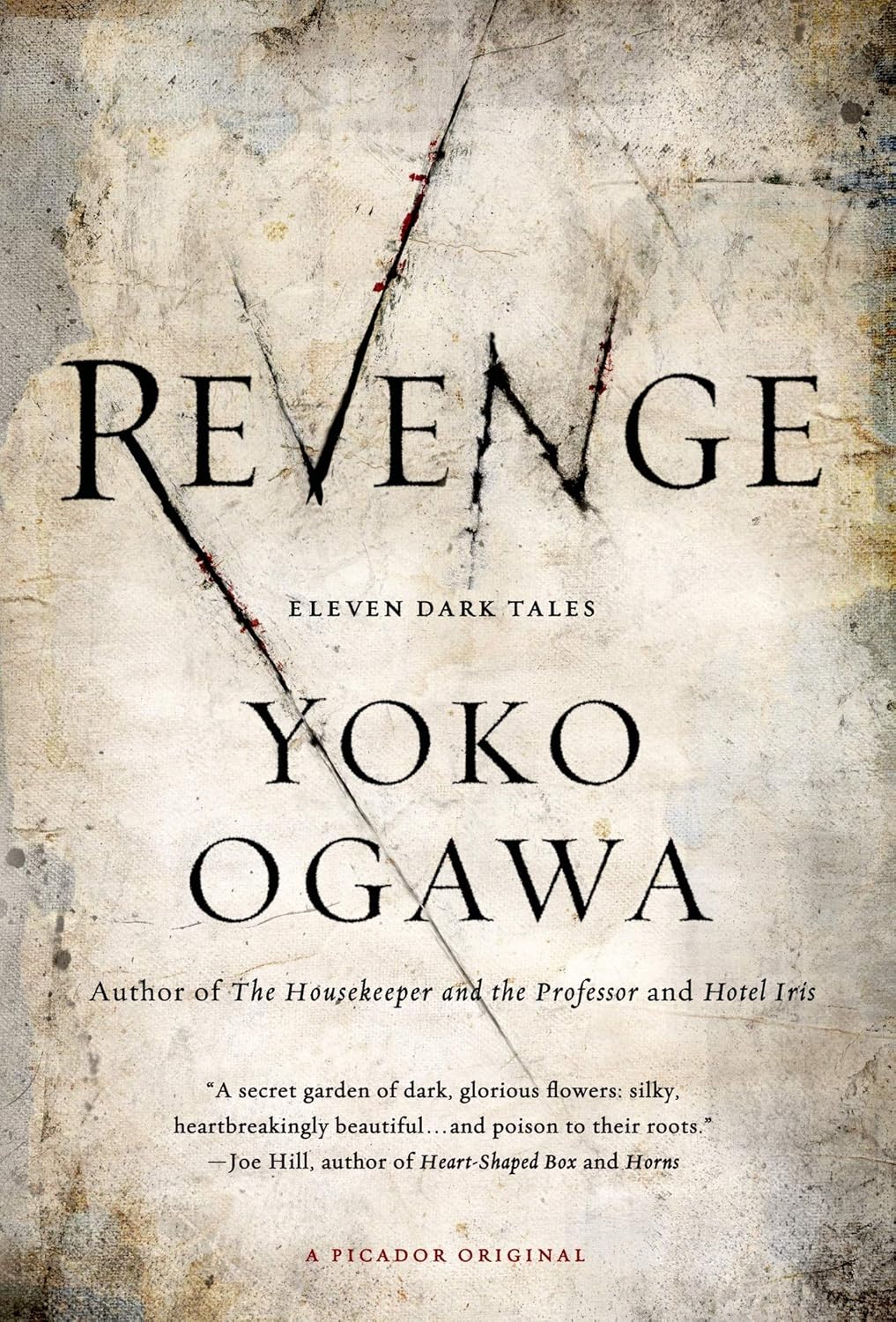Book cover of 'Revenge' by Yoko Ogawa with a textured background. For customers across Bangladesh, Bookish Wonderland makes it easier to find reader-friendly printed books through fast delivery options in Dhaka and reader-friendly cream paper.