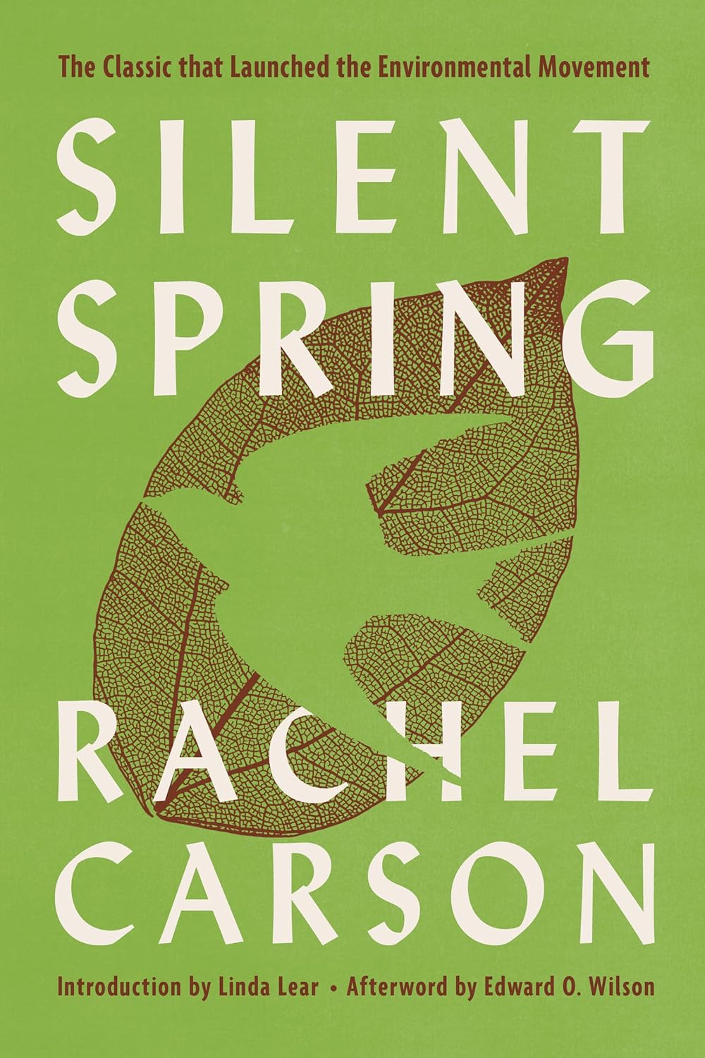 Book cover of 'Silent Spring' by Rachel Carson with a green background. Bookish Wonderland provides a convenient way for readers across Bangladesh to choose reader-friendly printed books with delivery inside and outside Dhaka and durable stitched-and-glue binding.