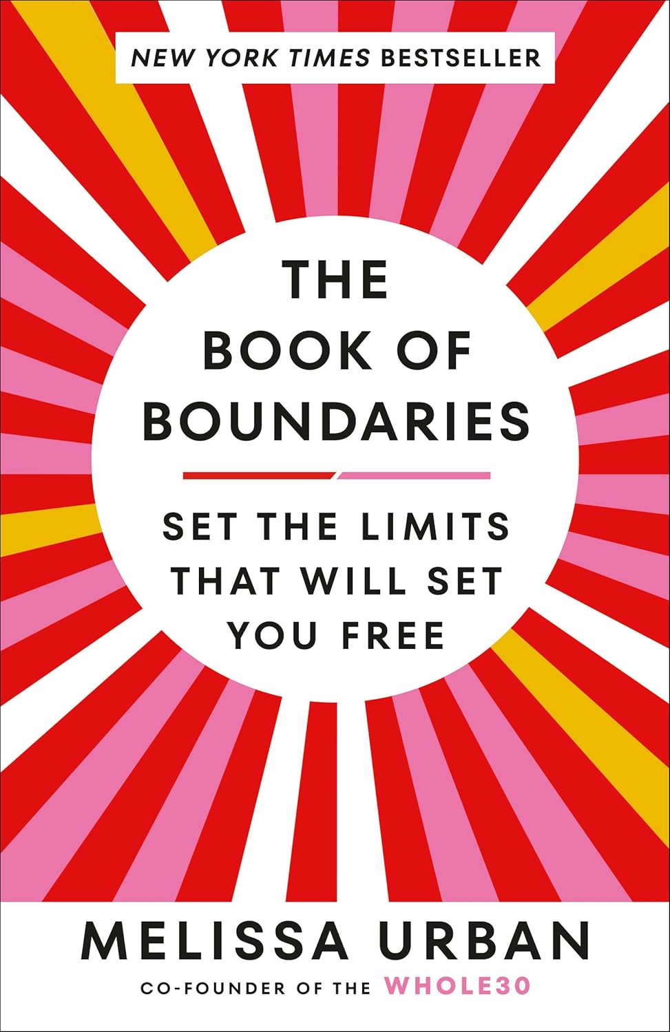 Book cover of 'The Book of Boundaries' with a colorful design and Melissa Urban's name. Readers across Bangladesh can order English books from Bookish Wonderland with convenient delivery across Bangladesh, while enjoying high-quality stitched and glue binding.