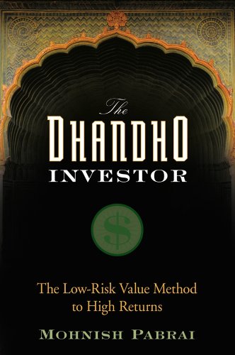 Book cover of 'The Dhandho Investor' with decorative archway design
