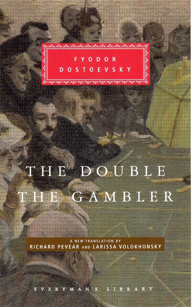 Book cover of 'The Double' by Fyodor Dostoevsky featuring a collage of people around a table.For customers across Bangladesh, Bookish Wonderland makes it easier to shop for printed English books through urgent delivery options in Dhaka and sharp text and durable binding.