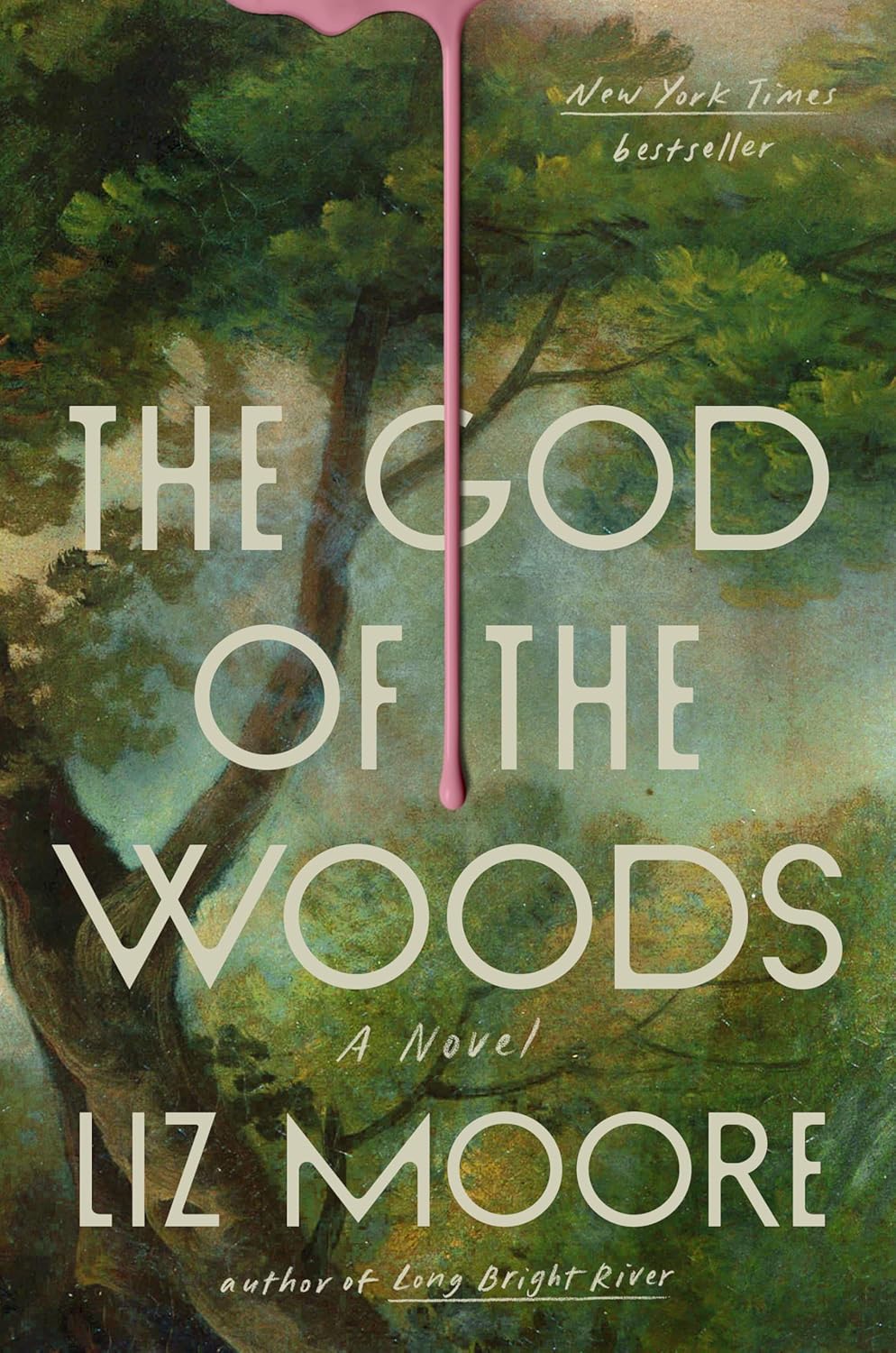 Book cover of 'The God of the Woods' by Liz Moore with a forest background. Customers seeking premium-quality books across Bangladesh can get them through Bookish Wonderland, supported by delivery inside and outside Dhaka and sharp text and durable binding.