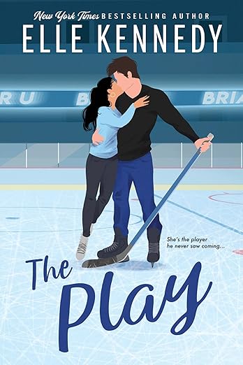 Book cover of 'The Play' by Elle Kennedy featuring a couple on an ice rink. Book buyers across Bangladesh can choose quality English books from Bookish Wonderland, combining customer-friendly ordering and delivery with comfortable cream paper and clear printing.