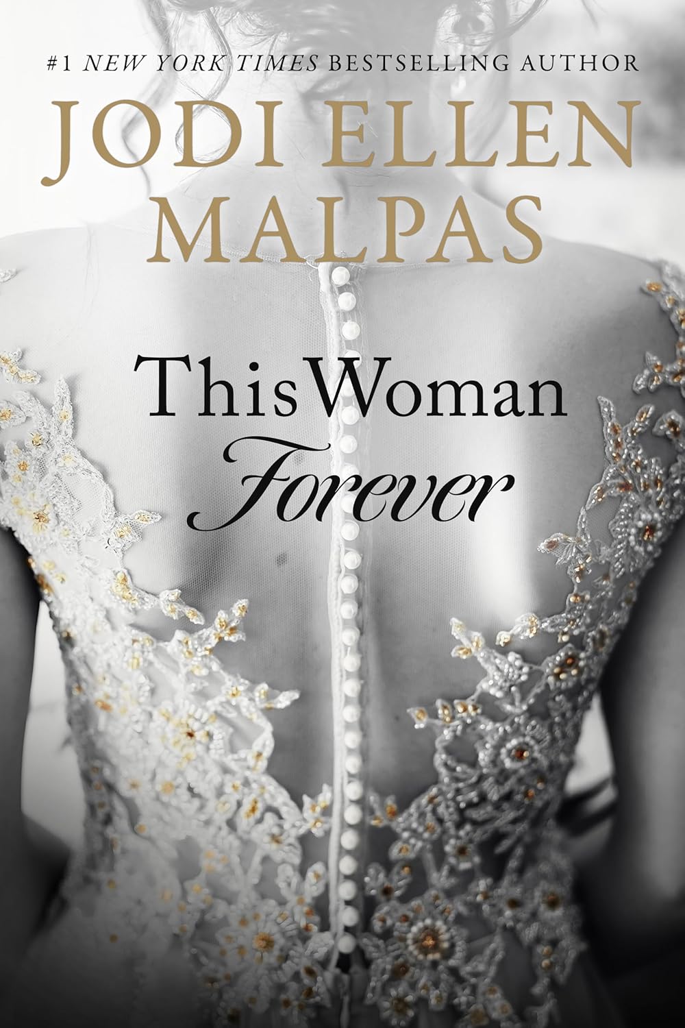 Book cover of 'This Woman Forever' by Jodi Ellen Malpas with a lace dress and gray background book in bangladesh
