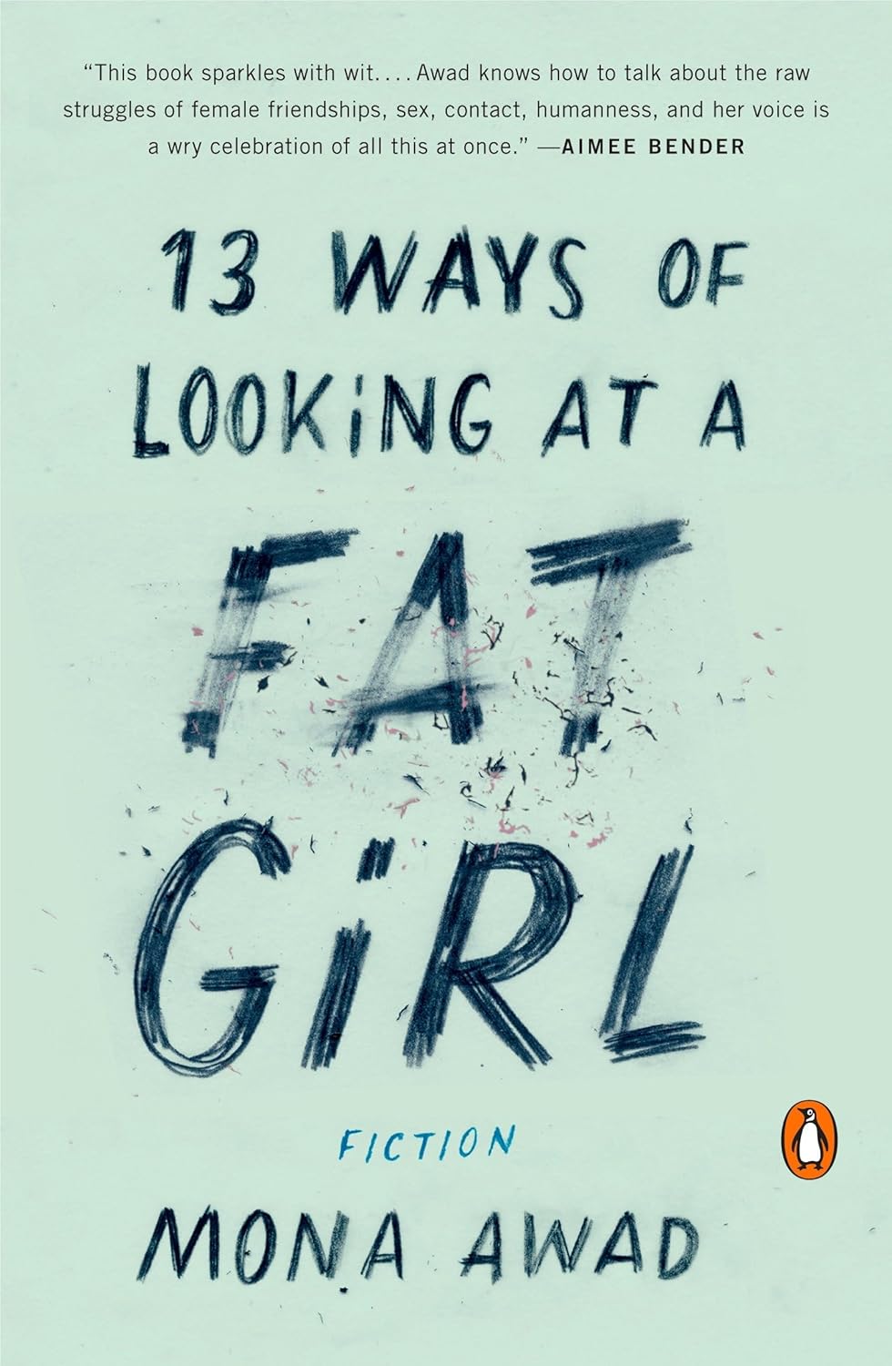 Book cover of '13 Ways of Looking at a Fat Girl' with a mirror and yellow background. Book Price in Bangladesh