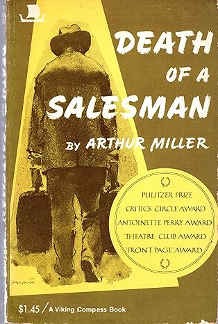 Book cover of 'Death of a Salesman' by Arthur Miller with a silhouette of a man walking. Bookish Wonderland serves readers throughout Bangladesh with English books, making it simple to buy online through online ordering with home delivery and comfortable cream paper and clear printing.