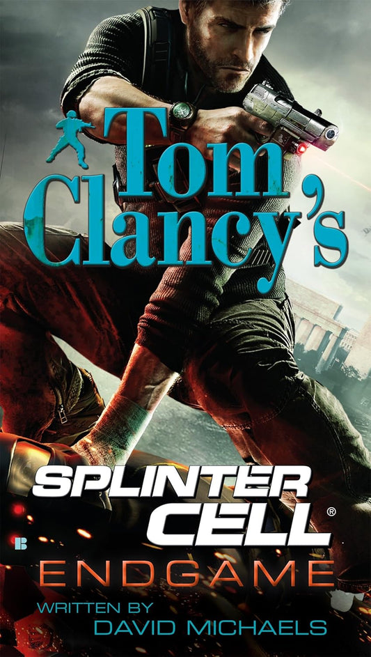 Book cover of 'Tom Clancy's Splinter Cell: Endgame' featuring a character holding a gun best book quality in bangladesh