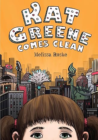 Book cover of 'Rat Greene Comes Clean' with a cityscape and a child's face. Book buyers throughout Bangladesh can buy reader-friendly printed books from Bookish Wonderland, combining Cash on Delivery across Bangladesh with durable stitched-and-glue binding.