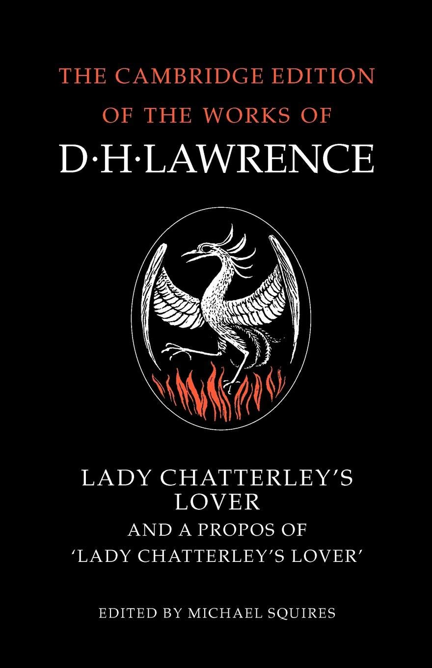 Book cover of 'The Cambridge Edition of the Works of D.H. Lawrence' featuring a phoenix emblem. Online shoppers across Bangladesh can order reader-friendly printed books at Bookish Wonderland with customer-friendly ordering and delivery and editions featuring high-quality stitched and glue binding.