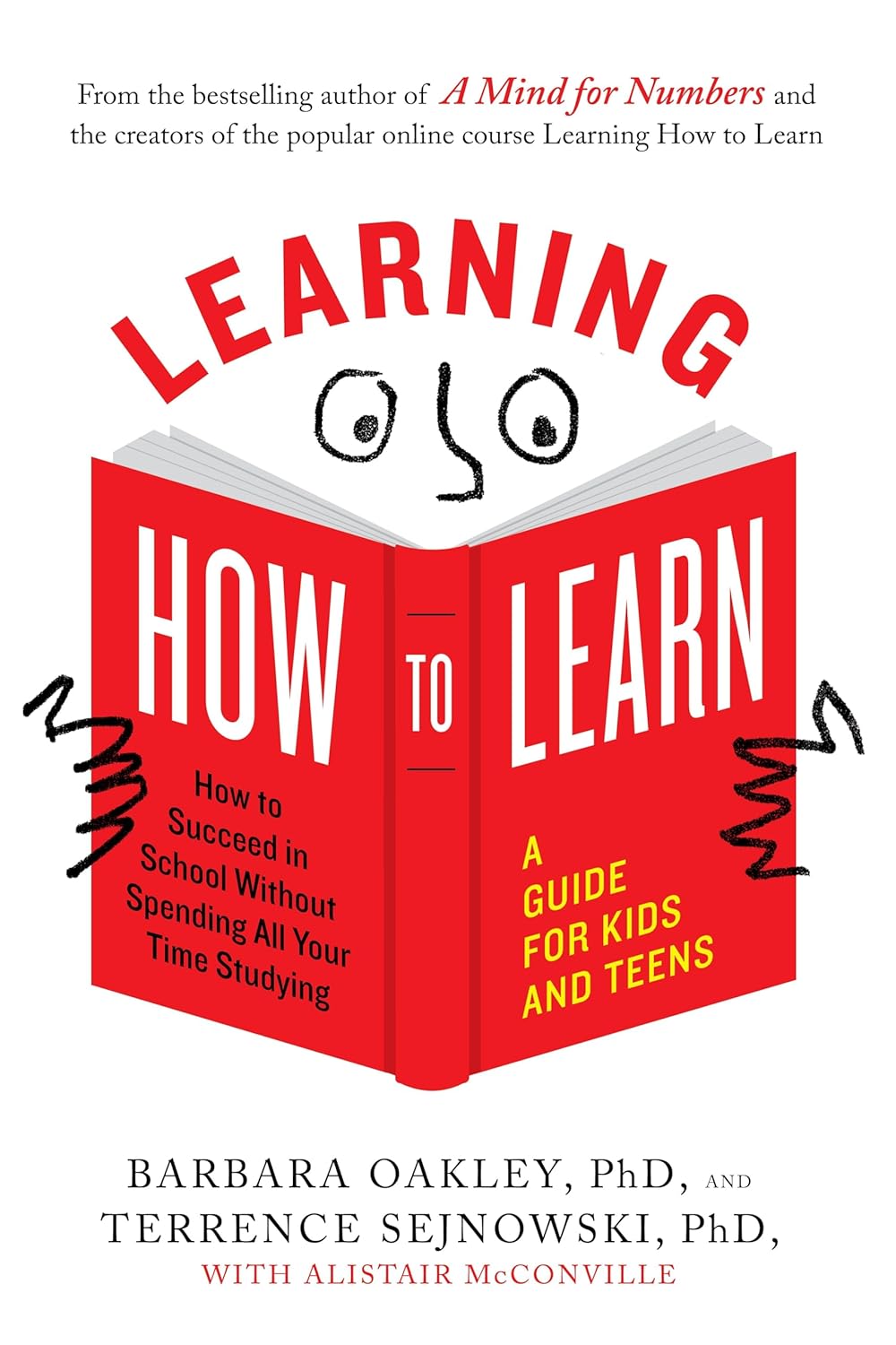 Book cover of 'Learning How to Learn' by Barbara Oakley and Terrence Sejnowski with a red book illustration. Bookish Wonderland serves readers across Bangladesh with durable printed books, making it simple to get online through fast delivery options in Dhaka and premium eye-soothing cream paper.