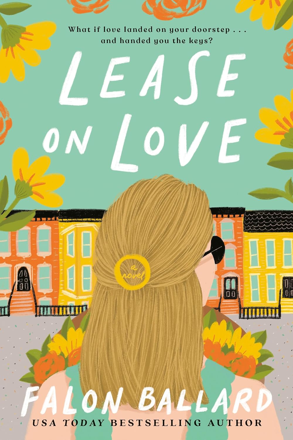 Book cover of 'Lease on Love' by Falon Ballard with a woman's back and houses in the background. Bookish Wonderland serves readers across Bangladesh with durable printed books, making it simple to discover online through nationwide delivery and reader-friendly cream paper.