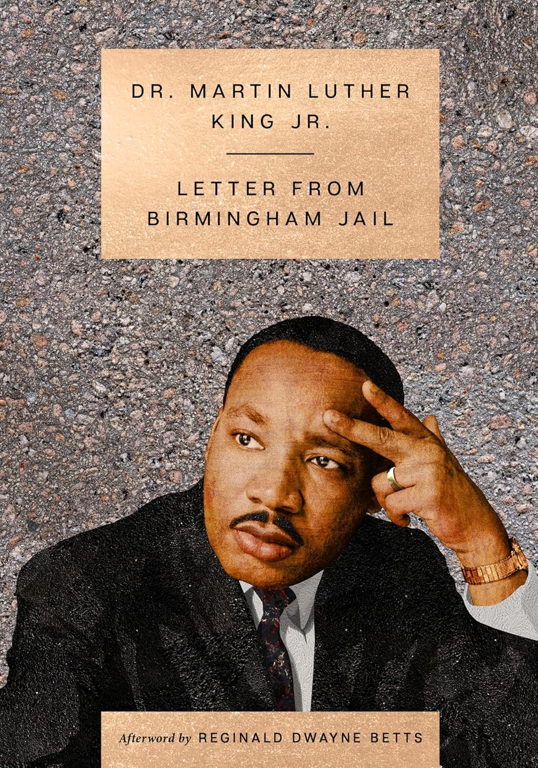 Book cover of 'Letter from Birmingham Jail' by Dr. Martin Luther King Jr. with a textured background. Bookish Wonderland supports book lovers across Bangladesh who want to choose durable printed books, offering nationwide delivery plus premium eye-soothing cream paper.