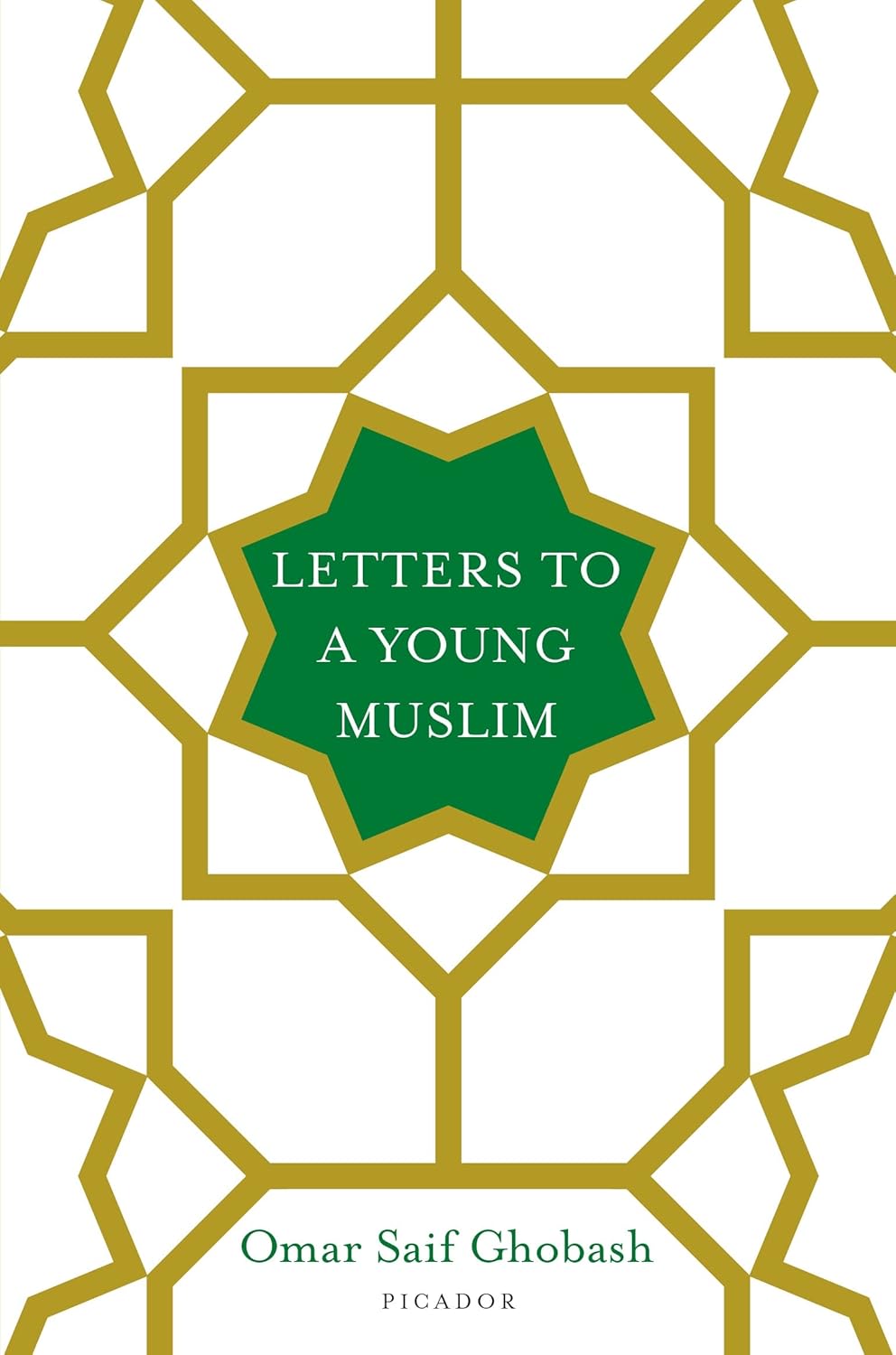 Book cover of 'Letters to a Young Muslim' with geometric design. Bookish Wonderland provides a convenient way for readers across Bangladesh to purchase books for everyday reading with delivery inside and outside Dhaka and high-quality stitched and glue binding.