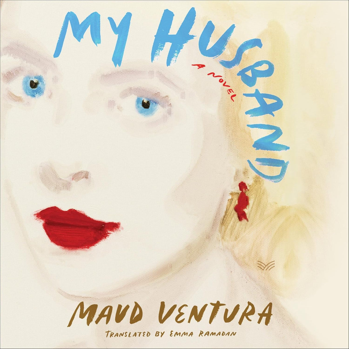 Book cover of 'My Husband' by Maud Ventura with a stylized face and text. For online book buying across Bangladesh, Bookish Wonderland lets readers find durable printed books with delivery inside and outside Dhaka and attention to durable stitched-and-glue binding.