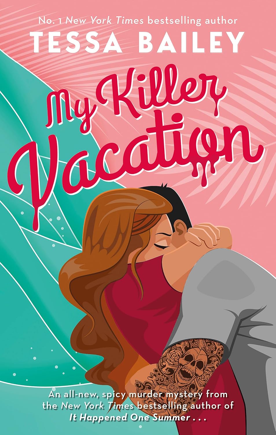 Book cover of 'My Killer Vacation' by Tessa Bailey with a couple embracing and colorful design. Online shoppers across Bangladesh can get books for everyday reading at Bookish Wonderland with urgent delivery options in Dhaka and editions featuring high-quality stitched and glue binding.