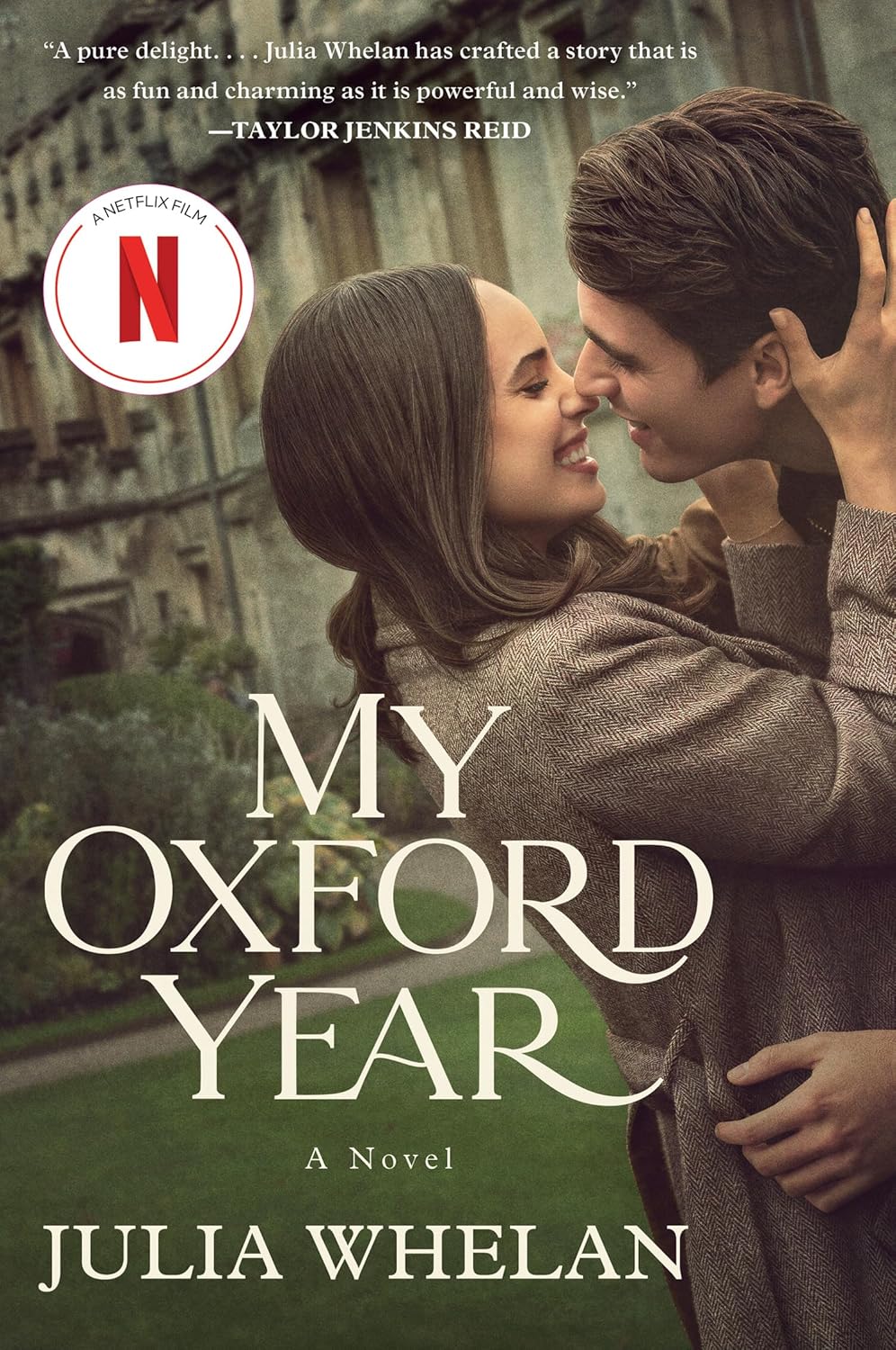 Book cover of 'My Oxford Year' by Julia Whelan with a couple embracing outdoors. For customers throughout Bangladesh, Bookish Wonderland makes it easier to buy reader-friendly printed books through convenient delivery across Bangladesh and sharp text and durable binding.