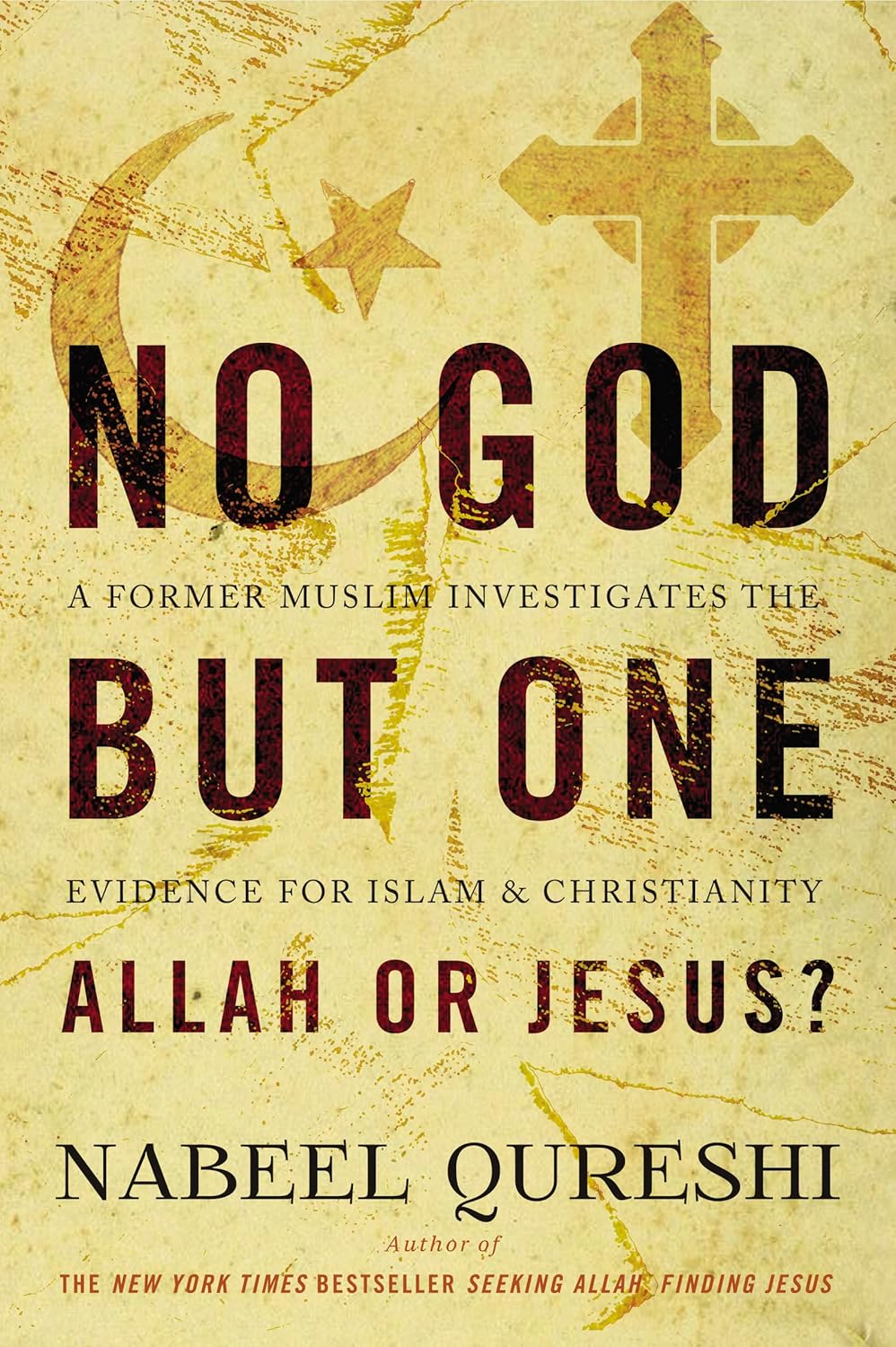 Book cover of 'No God But One' by Nabeel Qureshi with religious symbols on a yellow background. Bookish Wonderland supports book lovers across Bangladesh who want to order printed English books, offering fast delivery options in Dhaka plus sharp text and durable binding.
