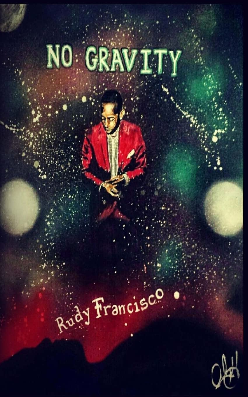 Album cover for 'No Gravity' by Rudy Francisco with a person in a red jacket against a starry background. Bookish Wonderland supports book lovers across Bangladesh who want to order English books, offering nationwide delivery plus clear print with strong binding.