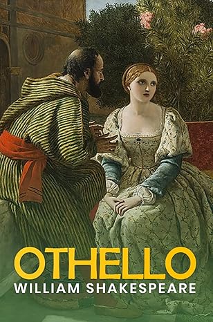 Book cover of 'Othello' by William Shakespeare featuring a scene with a man and woman. Bookish Wonderland helps readers across Bangladesh find premium-quality books online with urgent delivery options in Dhaka and a focus on reader-friendly cream paper.