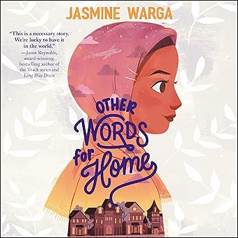 Book cover of 'Other Words for Home' by Jasmine Warga with a stylized illustration of a person wearing a headscarf. Bookish Wonderland helps readers across Bangladesh discover printed English books online with Cash on Delivery across Bangladesh and a focus on crystal-clear print.
