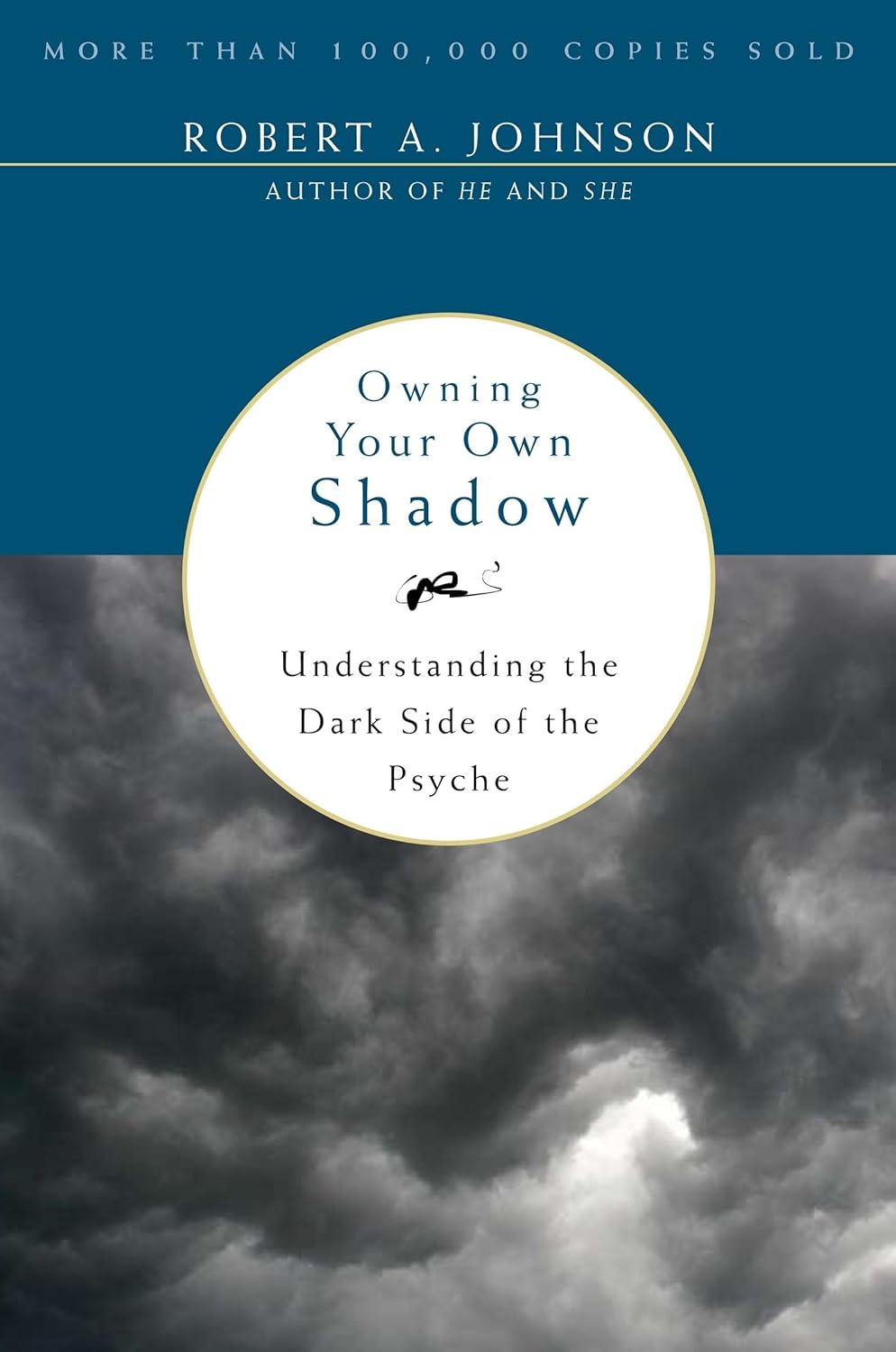 Book cover of 'Owning Your Own Shadow' with a dark cloud background. Online shoppers across Bangladesh can choose reader-friendly printed books at Bookish Wonderland with Cash on Delivery across Bangladesh and editions featuring premium eye-soothing cream paper.