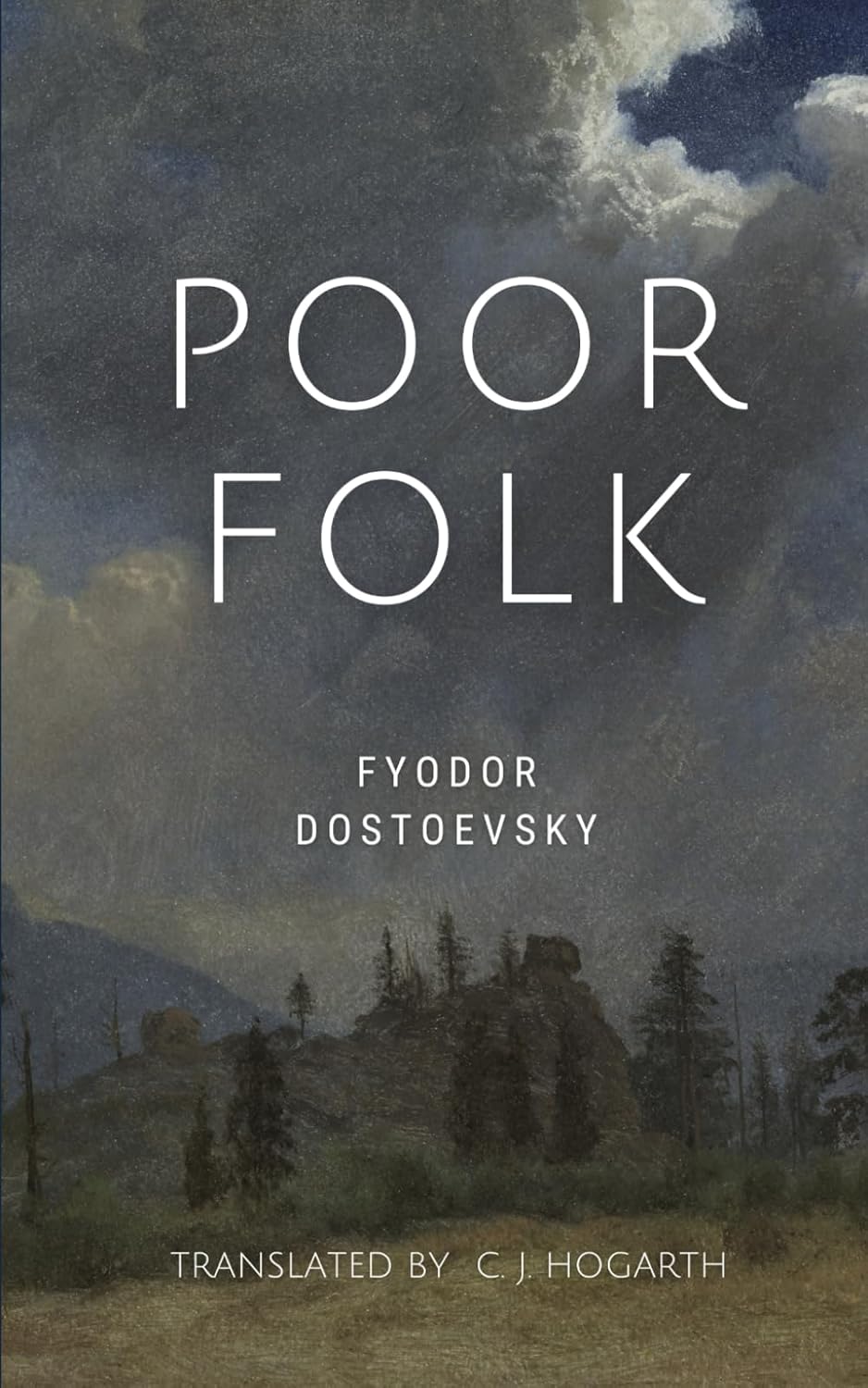 Book cover of 'Poor Folk' by Fyodor Dostoevsky with a landscape illustration in the background. For online book buying across Bangladesh, Bookish Wonderland lets readers choose premium-quality books with convenient delivery across Bangladesh and attention to clear print with strong binding.