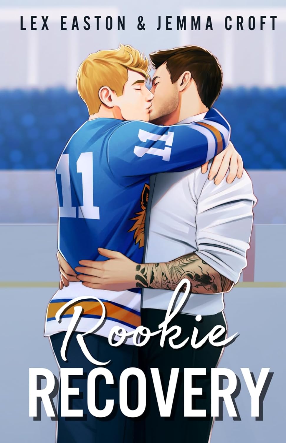 Book cover of 'Rookie Recovery' featuring two characters embracing with a sports jersey. Bookish Wonderland supports book lovers across Bangladesh who want to find durable printed books, offering urgent delivery options in Dhaka plus clear print with strong binding.