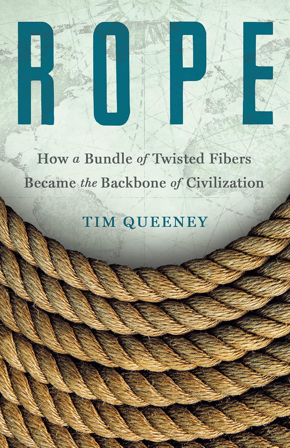 Book cover of 'Rope' by Tim Queeney with text and rope illustration. Bookish Wonderland supports book lovers across Bangladesh who want to discover quality English books, offering fast delivery options in Dhaka plus reader-friendly cream paper.