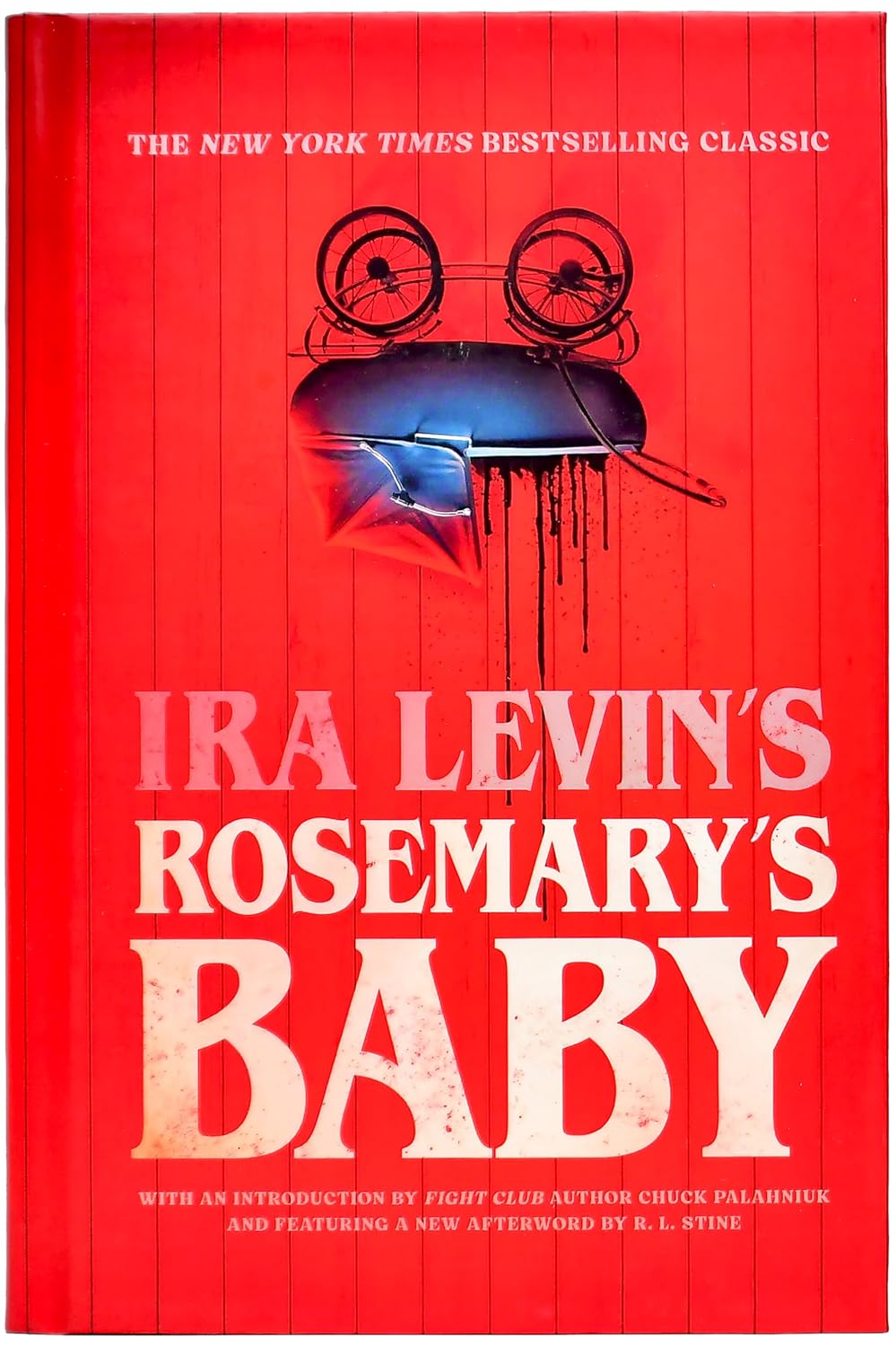 Book cover of 'Rosemary's Baby' by Ira Levin with a red background and graphic design. Bookish Wonderland supports book lovers across Bangladesh who want to discover books for everyday reading, offering Cash on Delivery across Bangladesh plus crystal-clear print.