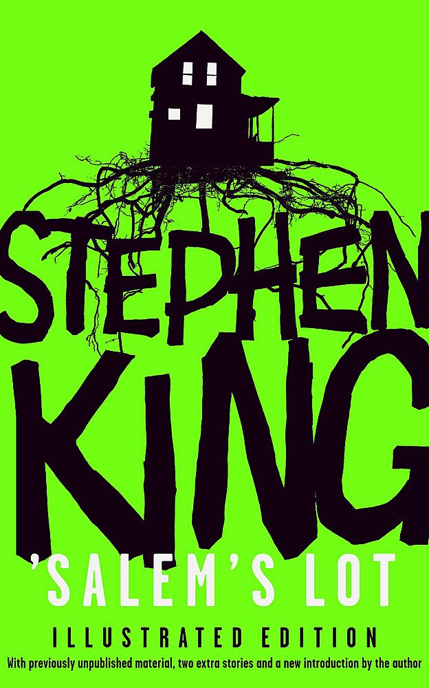 Book cover of 'Salem's Lot by Stephen King with a green background and black text. Bookish Wonderland supports book lovers across Bangladesh who want to order durable printed books, offering fast delivery options in Dhaka plus clear print with strong binding.