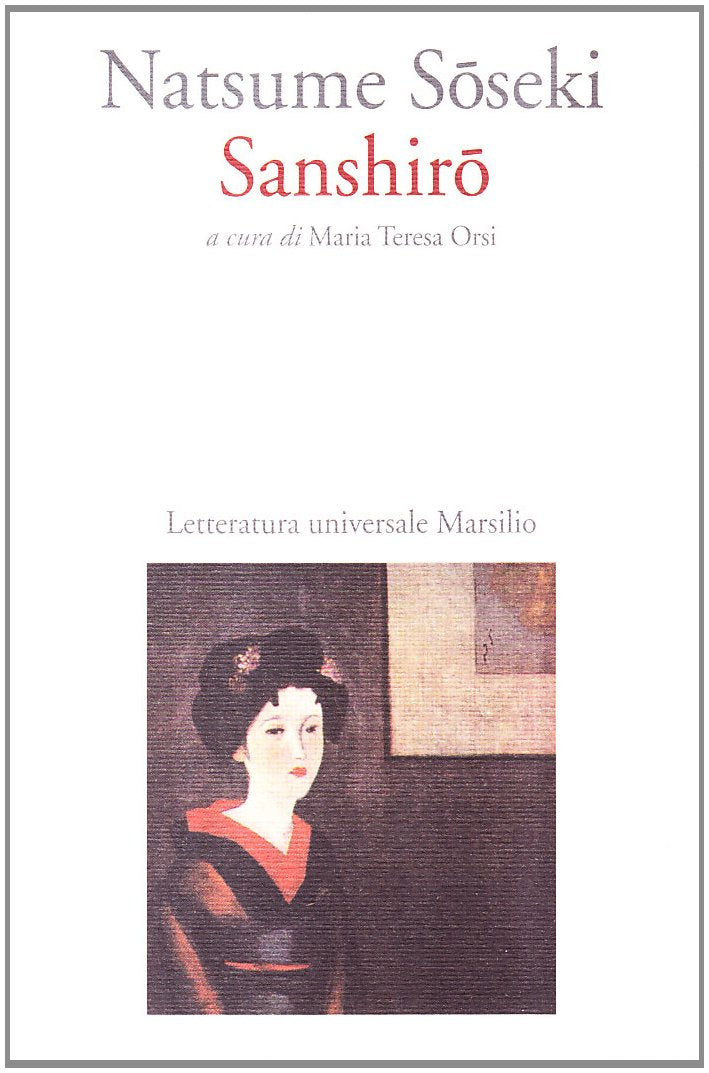 Book cover of 'Sanshirô' by Natsume Soseki with a portrait on the cover. Bookish Wonderland supports book lovers across Bangladesh who want to order reader-friendly printed books, offering convenient delivery across Bangladesh plus comfortable cream paper and clear printing.