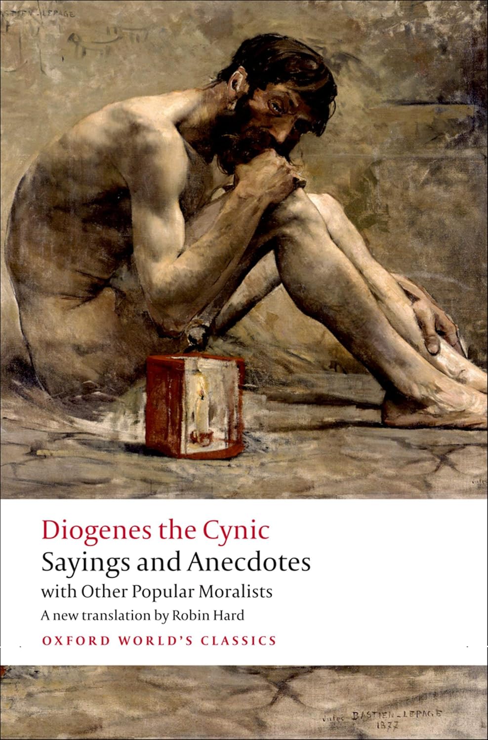 Book cover of 'Diogenes the Cynic: Sayings and Anecdotes' with a classical painting of a man sitting on a box. Customers seeking books for everyday reading across Bangladesh can discover them through Bookish Wonderland, supported by delivery inside and outside Dhaka and crystal-clear print.