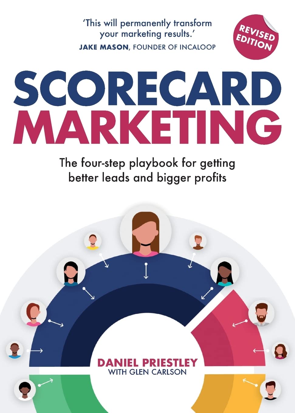 Book cover of 'Scorecard Marketing' with a colorful design and text about marketing strategies. Bookish Wonderland supports book lovers across Bangladesh who want to shop for printed English books, offering urgent delivery options in Dhaka plus crystal-clear print.