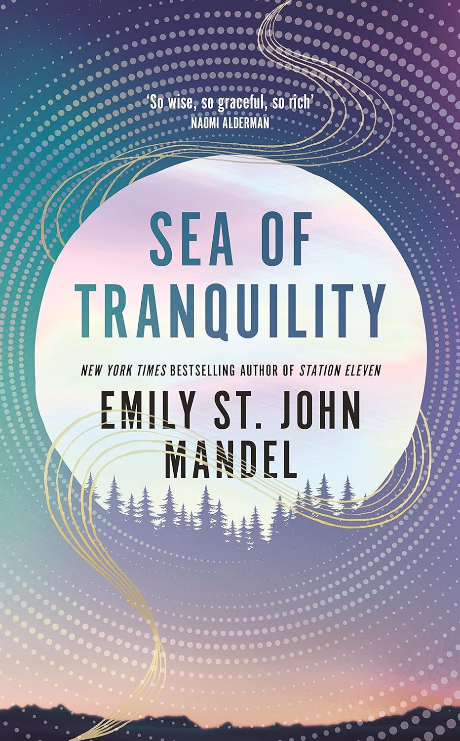 Book cover of 'Sea of Tranquility' by Emily St. John Mandel with a serene design and text. Bookish Wonderland supports book lovers across Bangladesh who want to shop for books for everyday reading, offering urgent delivery options in Dhaka plus comfortable cream paper and clear printing.