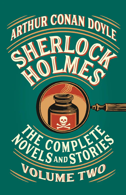 Book cover of 'Sherlock Holmes: The Complete Novels and Stories Volume Two' by Arthur Conan Doyle on a green background. Book buyers across Bangladesh can purchase durable printed books from Bookish Wonderland, combining convenient delivery across Bangladesh with comfortable cream paper and clear printing.