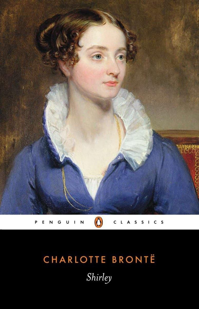 Book cover of 'Shirley' by Charlotte Bronté featuring a portrait of a woman. Bookish Wonderland provides a convenient way for readers throughout Bangladesh to buy English books with Cash on Delivery across Bangladesh and comfortable cream paper and clear printing.