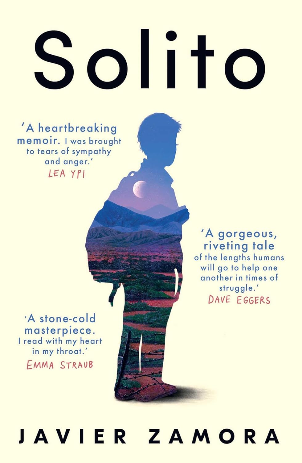 Book cover of 'Solito' with a silhouette of a person and colorful gradient. Bookish Wonderland helps readers across Bangladesh buy English books online with nationwide delivery and a focus on premium eye-soothing cream paper.