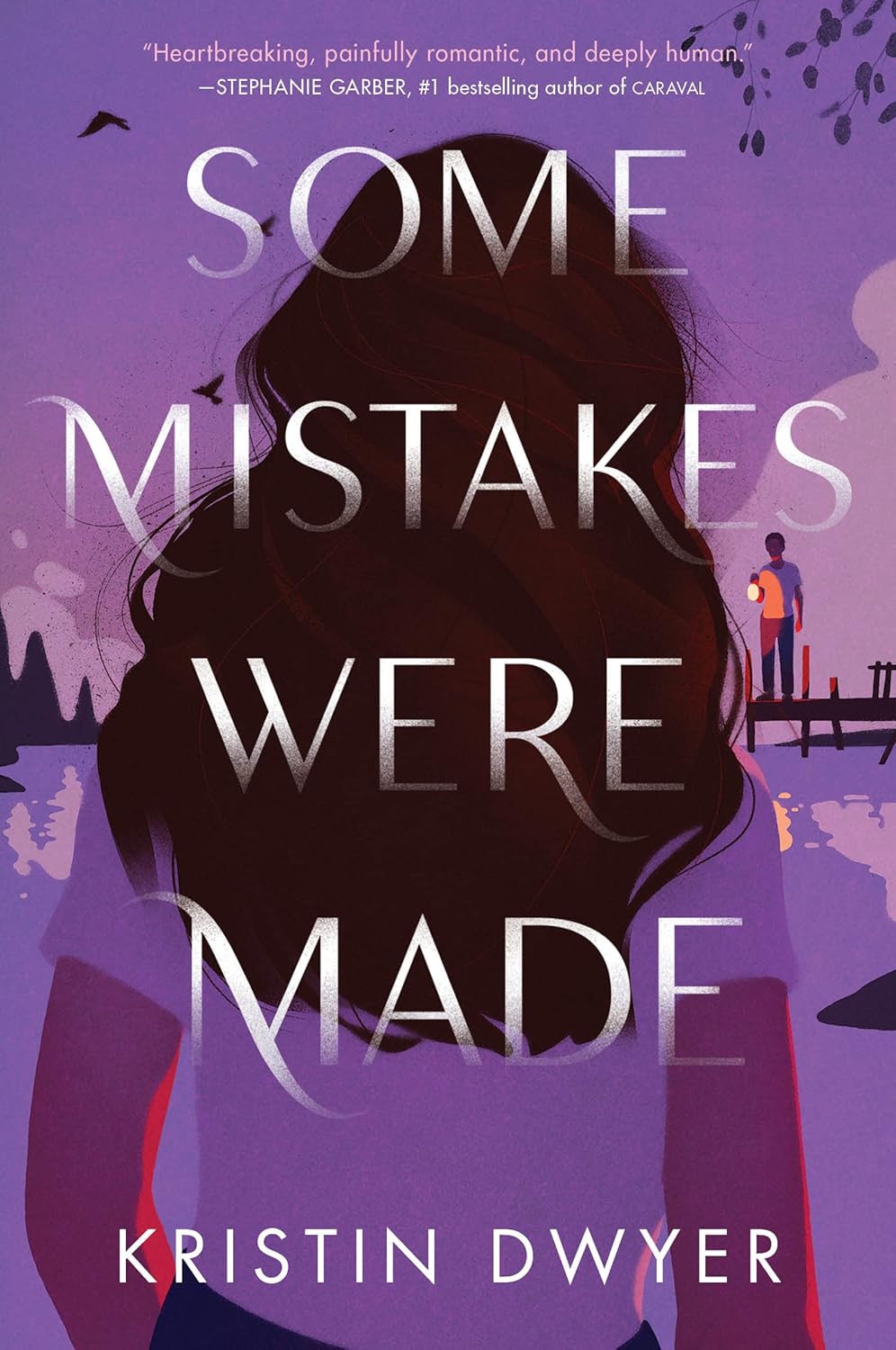 Book cover of 'Some Mistakes Were Made' by Kristin Dwyer with a silhouette of a woman and a man on a dock. Book buyers throughout Bangladesh can find durable printed books from Bookish Wonderland, combining customer-friendly ordering and delivery with comfortable cream paper and clear printing.