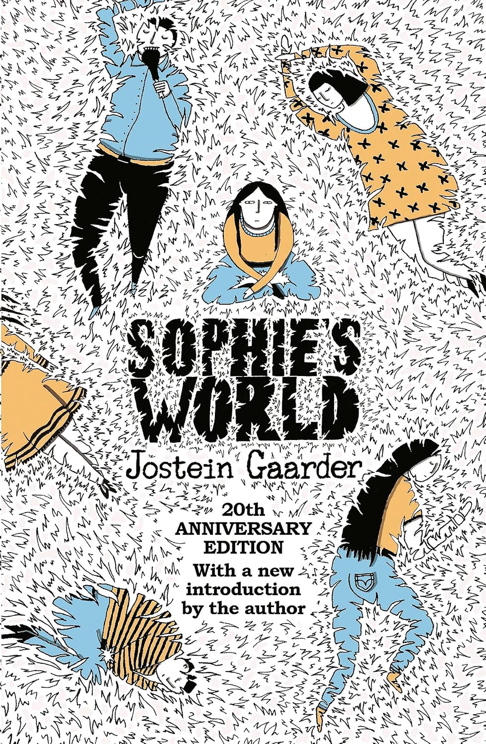 Book cover of 'Sophie's World' by Jostein Gaarder with stylized illustrations and text. Readers across Bangladesh can get books for study and leisure from Bookish Wonderland with customer-friendly ordering and delivery, while enjoying clear print with strong binding.