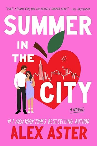 Book cover of 'Summer in the City' by Alex Aster with a heart design and couple illustration. Readers across Bangladesh can get durable printed books from Bookish Wonderland with convenient delivery across Bangladesh, while enjoying comfortable cream paper and clear printing.