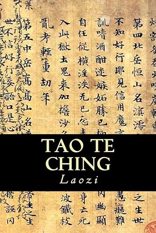 Cover of 'Tao Te Ching' by Laozi with classical Chinese text and black cover. Online shoppers across Bangladesh can get printed English books at Bookish Wonderland with customer-friendly ordering and delivery and editions featuring high-quality stitched and glue binding.